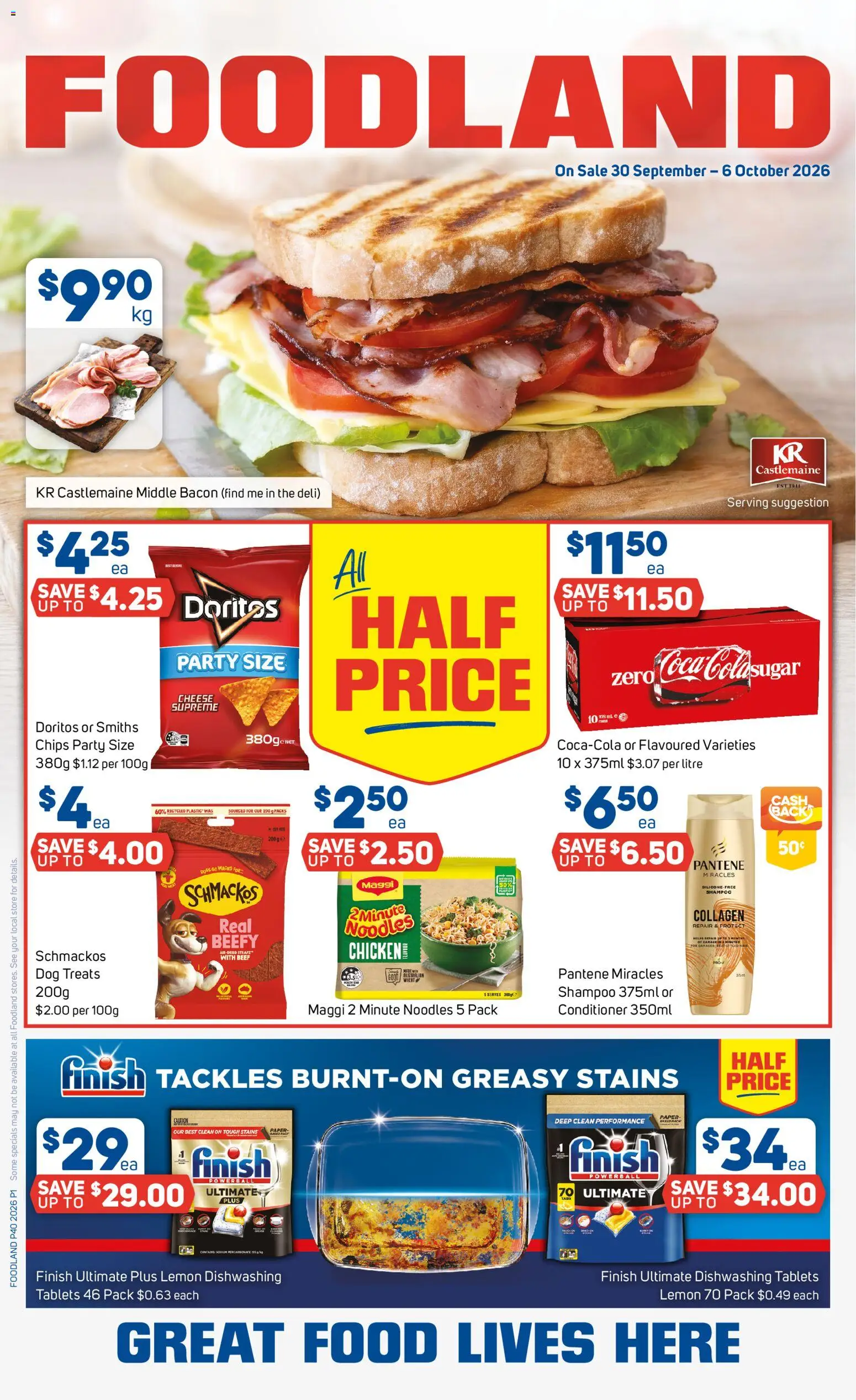Foodland catalogue - page 1- valid from 30/09/2026