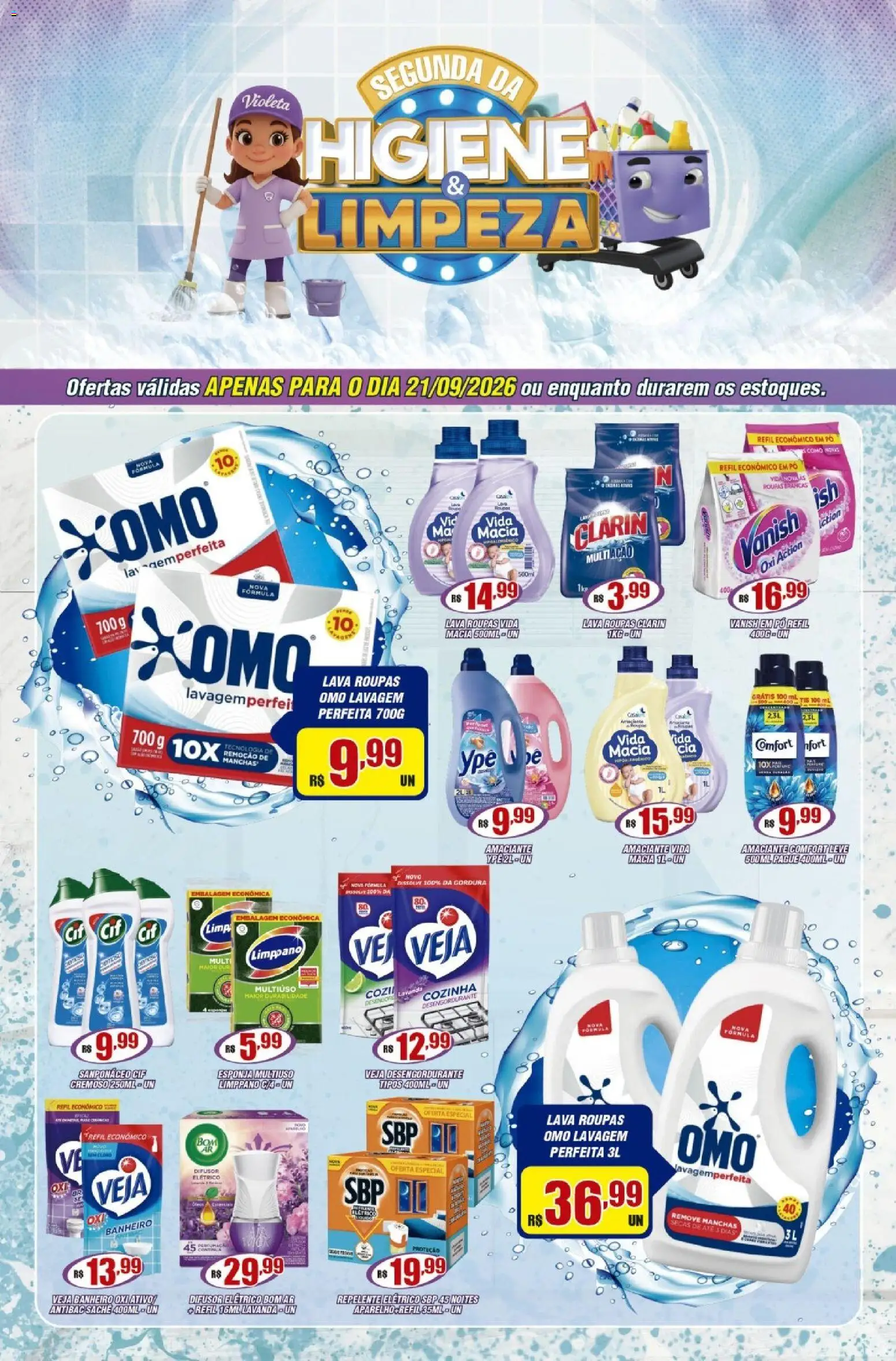 Violeta Supermercados - Ofertas da semana - página 1- válido a partir de 21/09/2026
