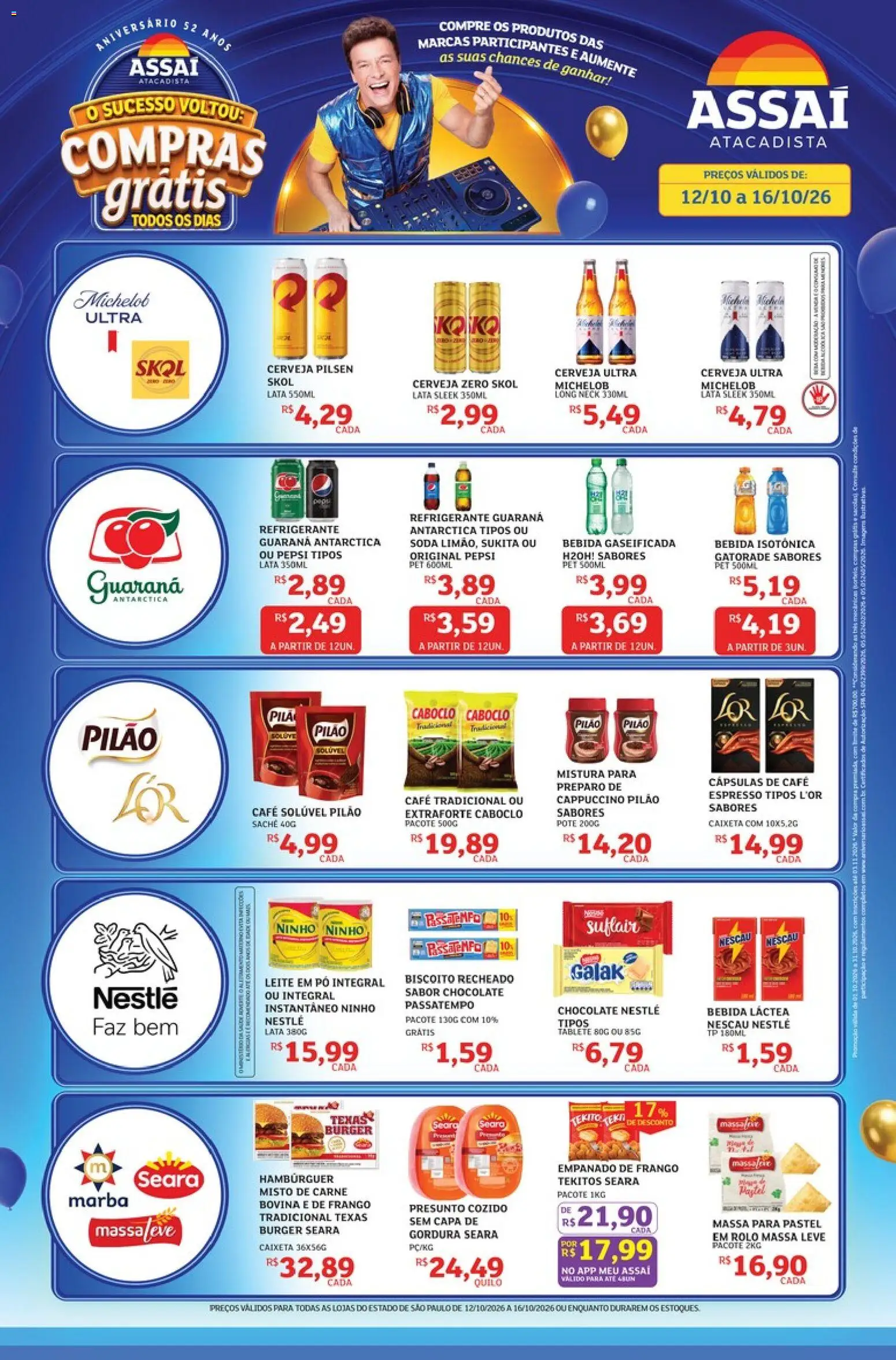 Assaí Atacadista ofertas - página 1- válido a partir de 12/10/2026
