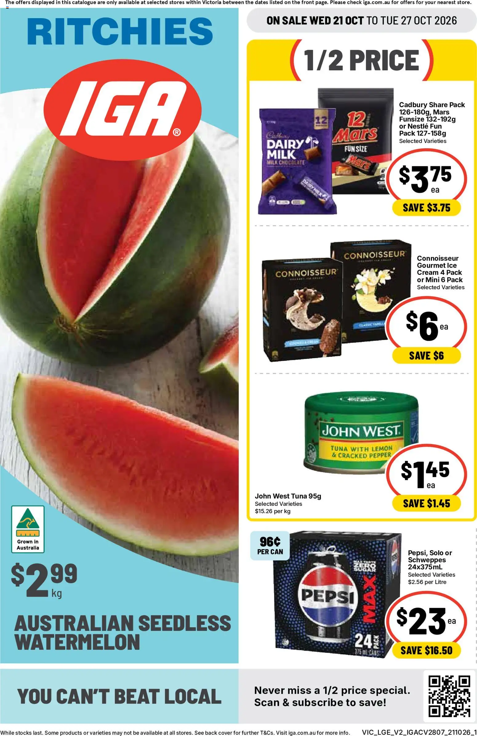 Ritchies catalogue - page 1- valid from 21/10/2026