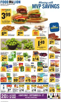 Preview Food Lion Weekly Ad valid from 09/23/2026
