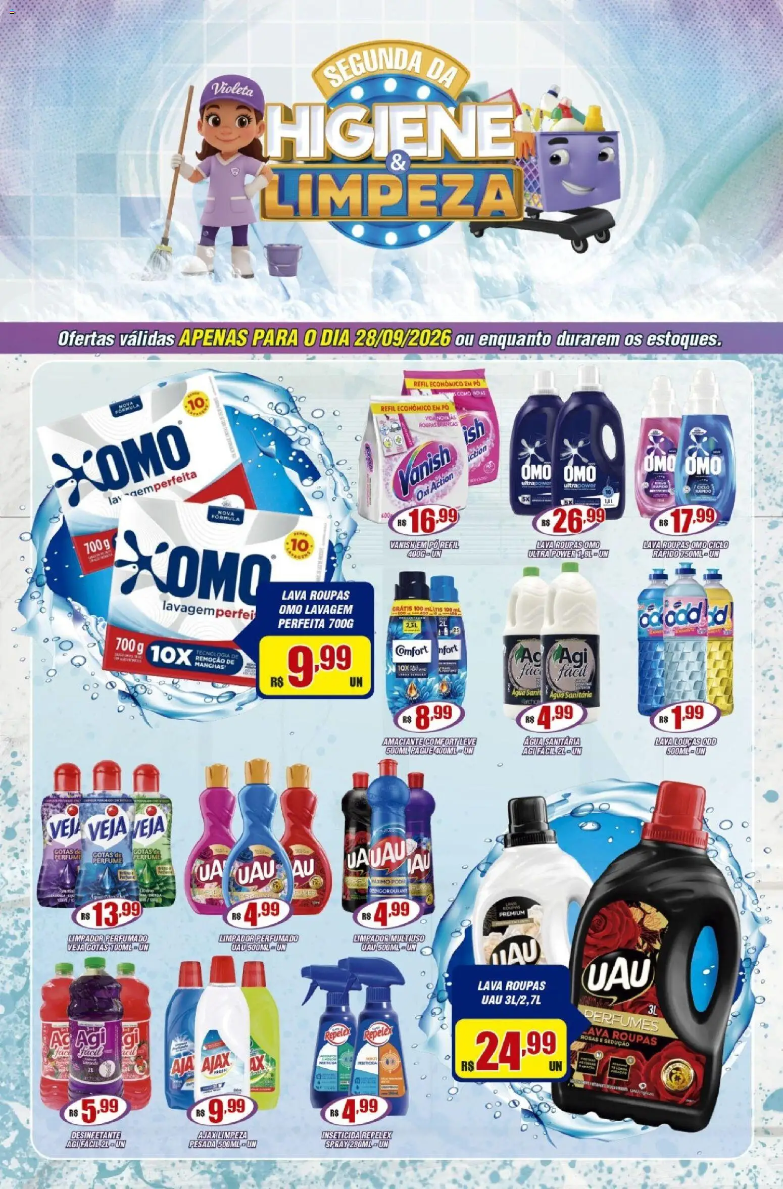 Violeta Supermercados - Ofertas da semana - página 1- válido a partir de 28/09/2026
