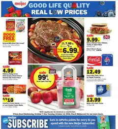 Preview Meijer Weekly Ad valid from 10/07/2026