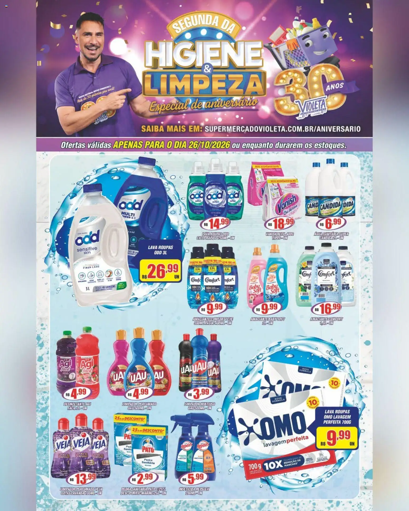 Violeta Supermercados - Ofertas da semana - página 1- válido a partir de 26/10/2026
