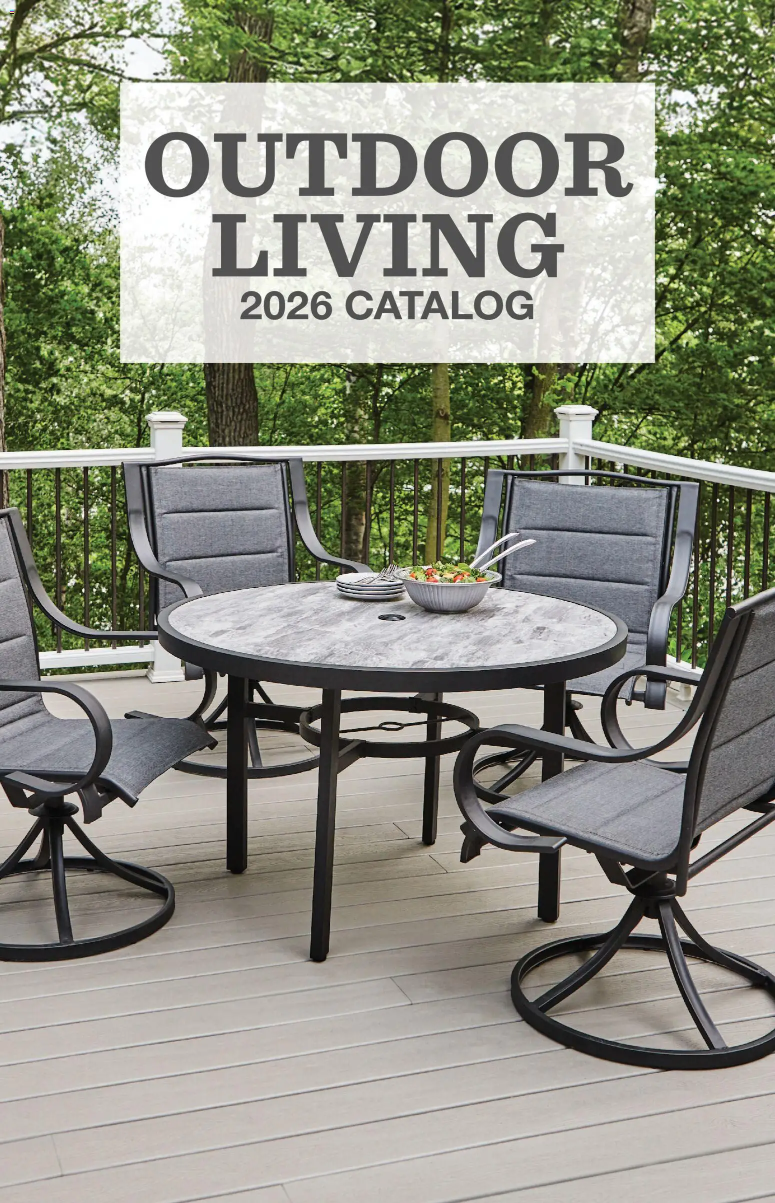 Outdoor Living Catalogue - page 1- valid from 02/04/2026