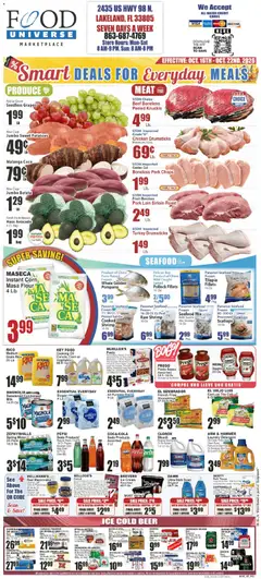 Preview Food Universe Weekly Ad valid from 10/16/2026