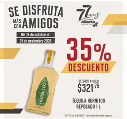 Bodegas Alianza catálogo válido desde 19/10/2026
