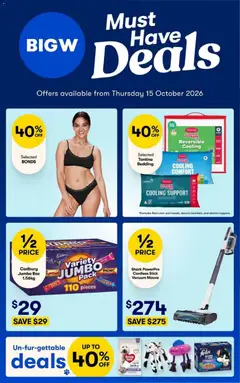 Big W catalogue preview - valid from 15/10/2026