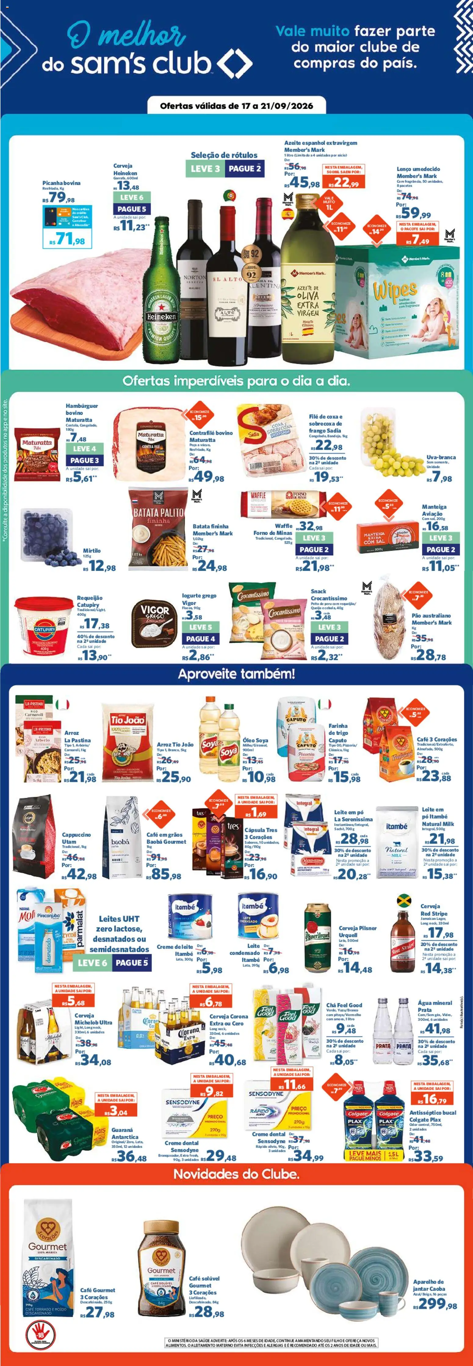 Sam's Club - Ofertas da semana - página 1- válido a partir de 17/09/2026
