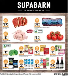 Supabarn catalogue preview - valid from 23/09/2026