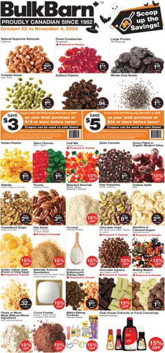 Preview Bulk Barn weekly flyer valid from Oct 22, 2026