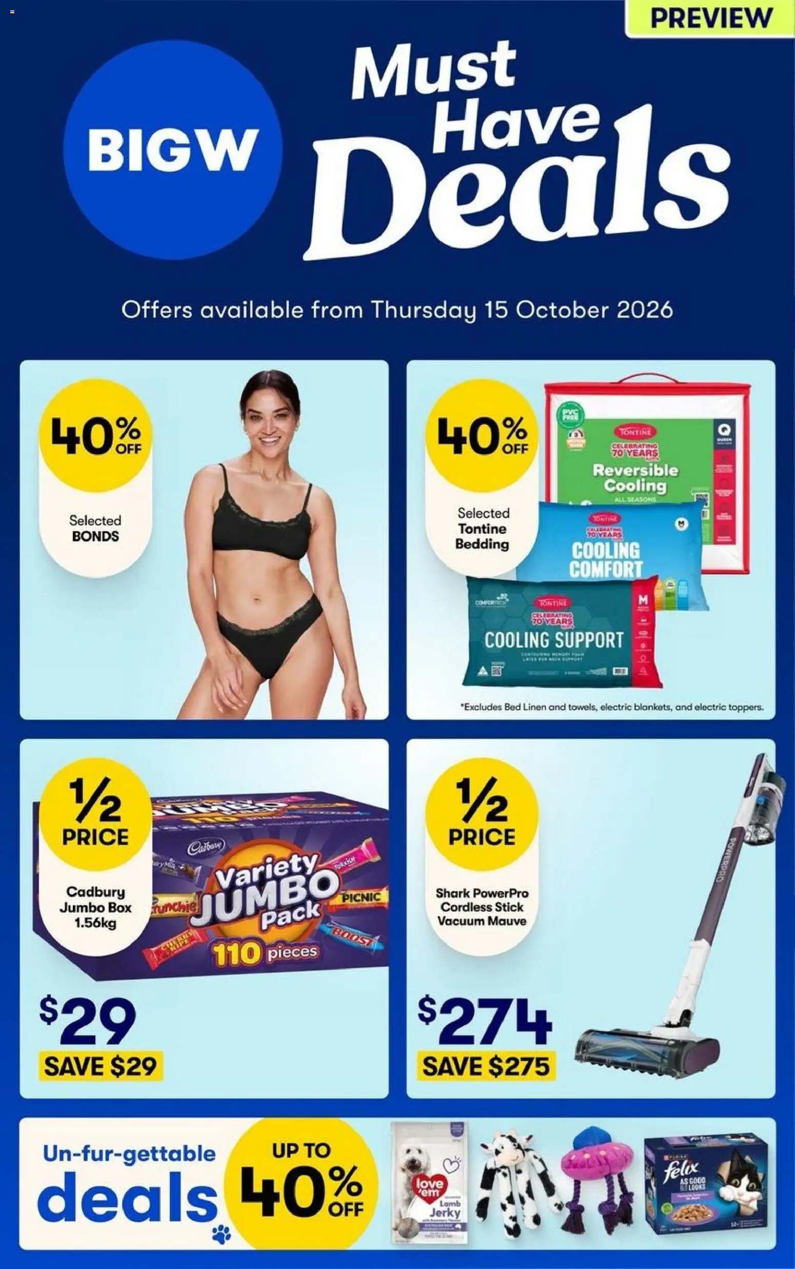 Big W catalogue - page 1- valid from 15/10/2026
