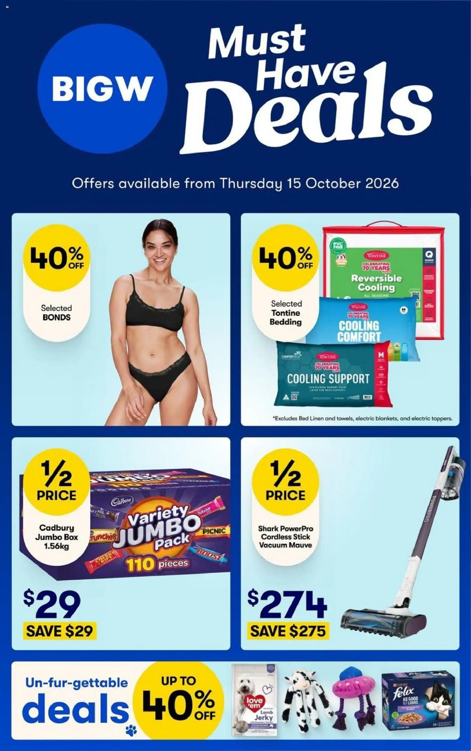 Big W catalogue - page 1- valid from 15/10/2026