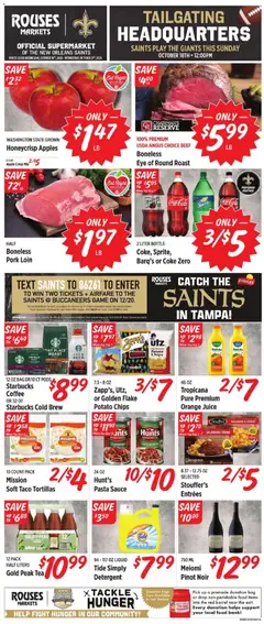 Preview Rouses Weekly Ad valid from 10/14/2026