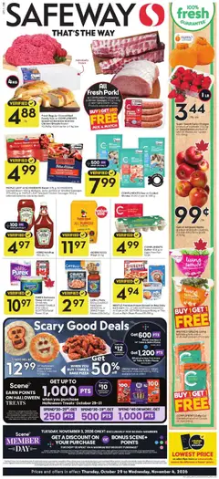 Preview Safeway weekly flyer / circulaire valid from Oct 29, 2026