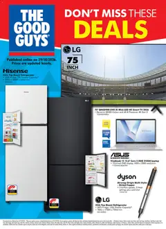 The Good Guys catalogue preview - valid from 29/10/2026