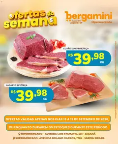 Pré-visualização Supermercado Bergamini - Ofertas da semana válida a partir de 16/09/2026