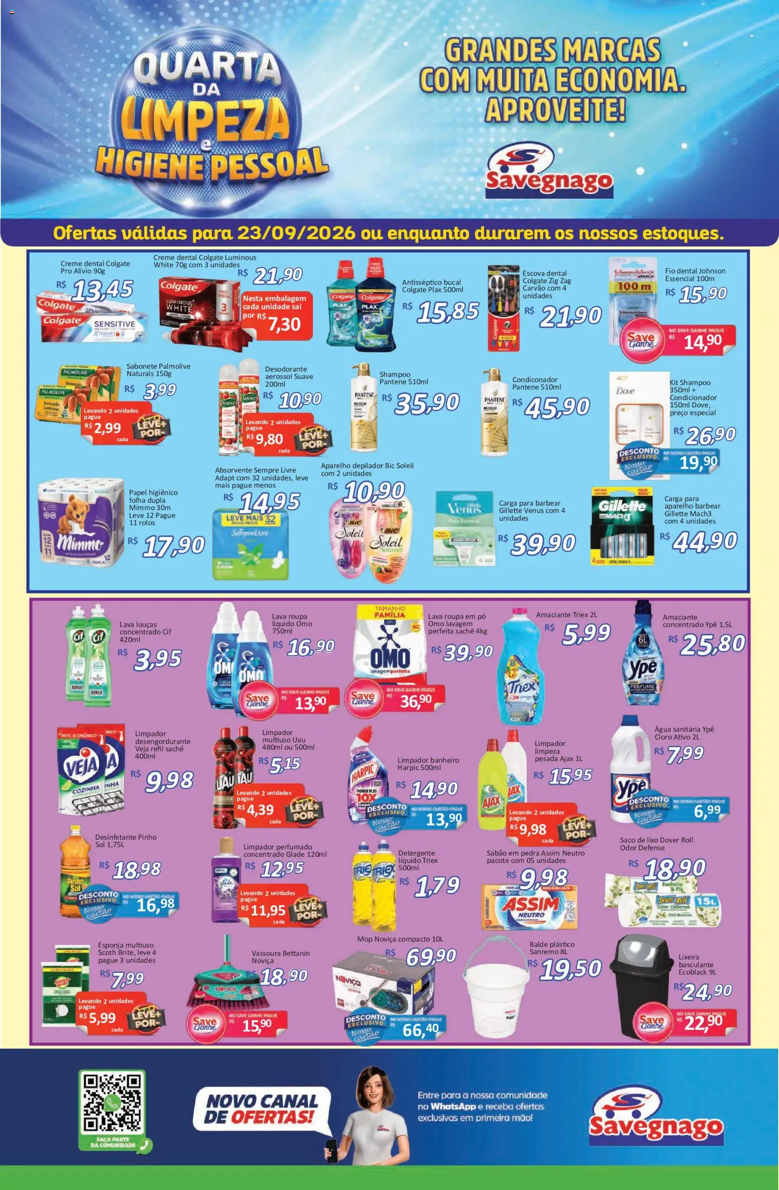 Savegnago - Ofertas da semana - página 1- válido a partir de 23/09/2026
