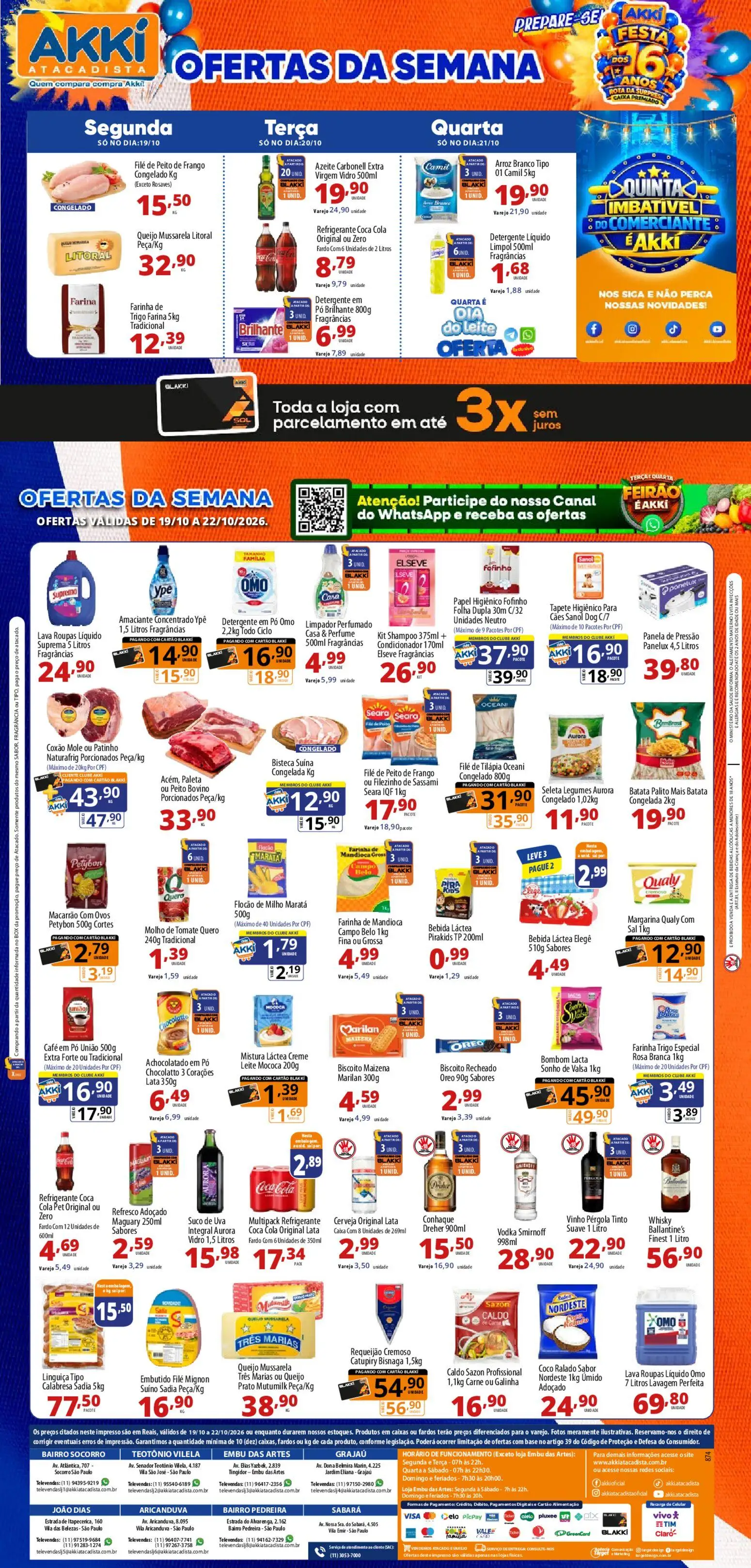 Akki Atacadista - Ofertas da semana - página 1- válido a partir de 19/10/2026
