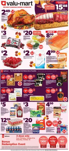 Preview Valu Mart weekly flyer / circulaire valid from Oct 8, 2026