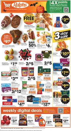 Preview Ralphs Weekly Ad valid from 10/28/2026