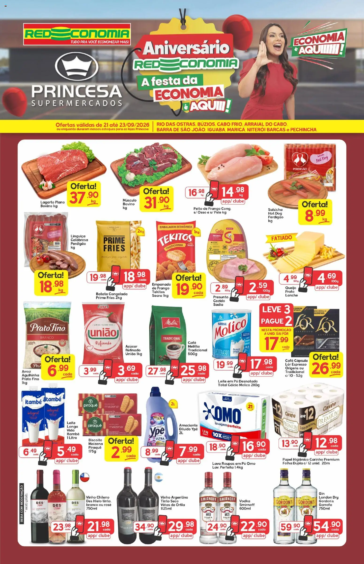 Princesa ofertas - página 1- válido a partir de 21/09/2026
