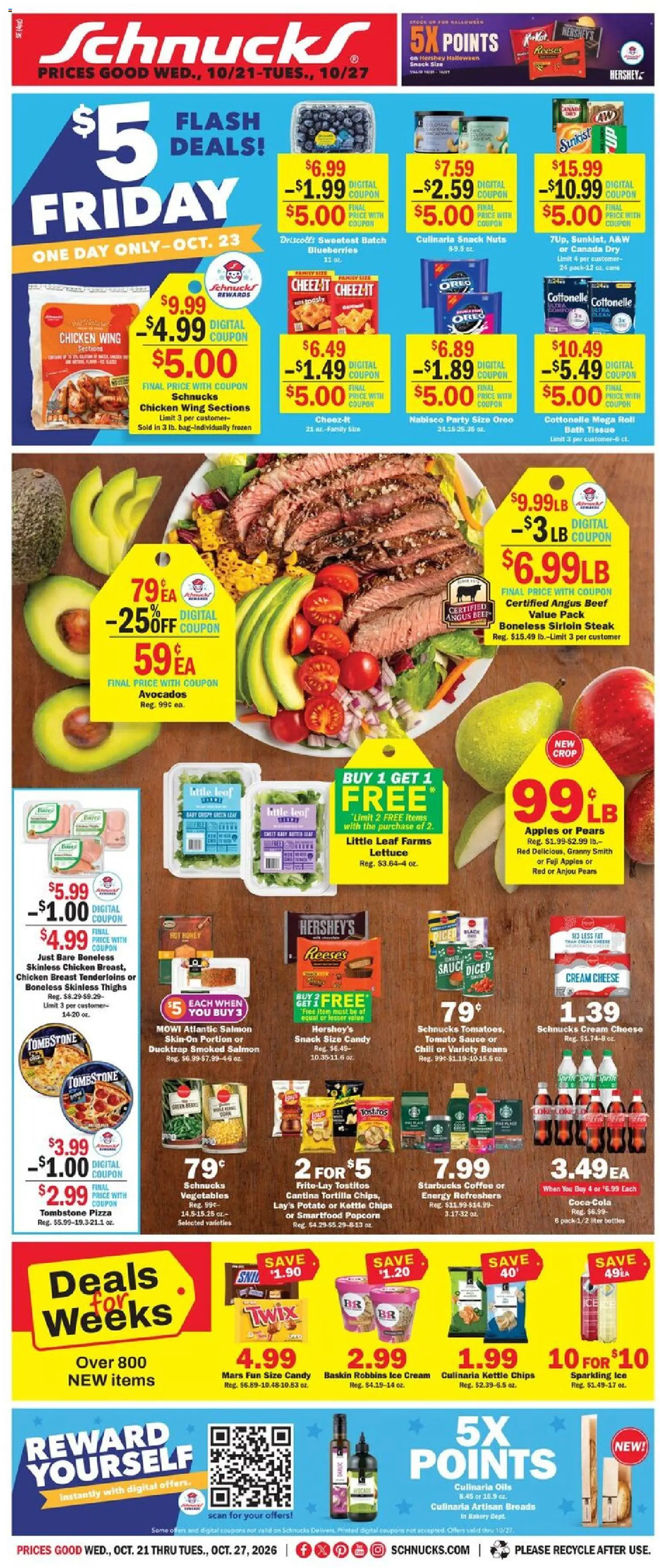 Schnucks Weekly Ad from 10/21/2026 - Flyer, Sale