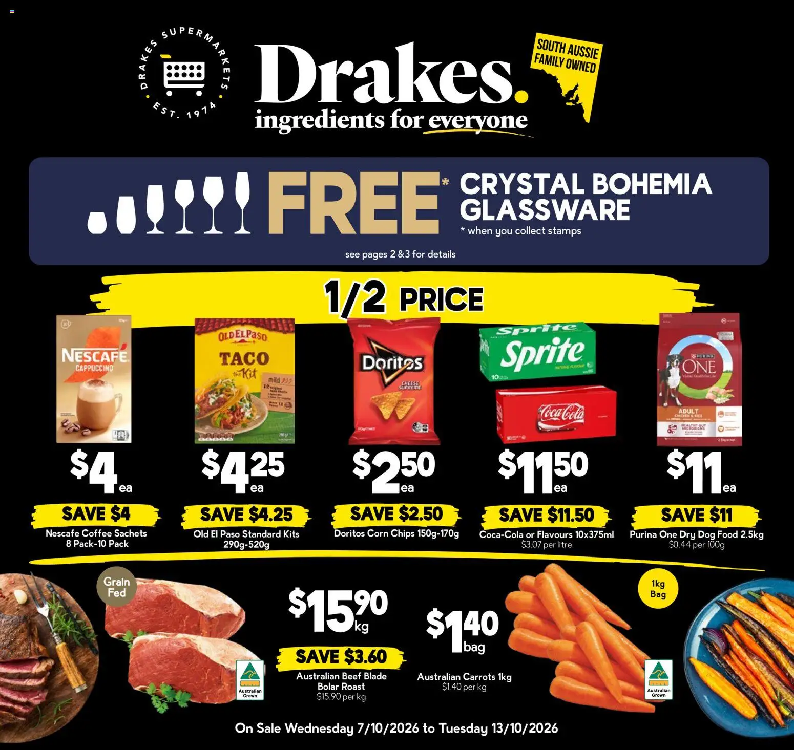 Drakes catalogue - page 1- valid from 07/10/2026
