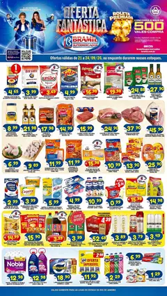 Pré-visualização Bramil Supermercados - Ofertas da semana válida a partir de 21/09/2026