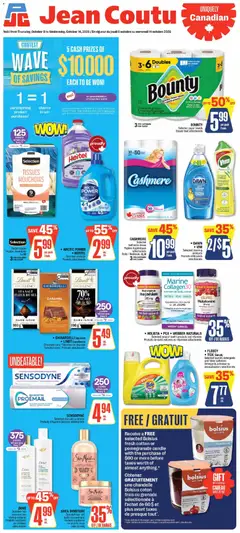 Preview Jean Coutu weekly flyer valid from Oct 8, 2026