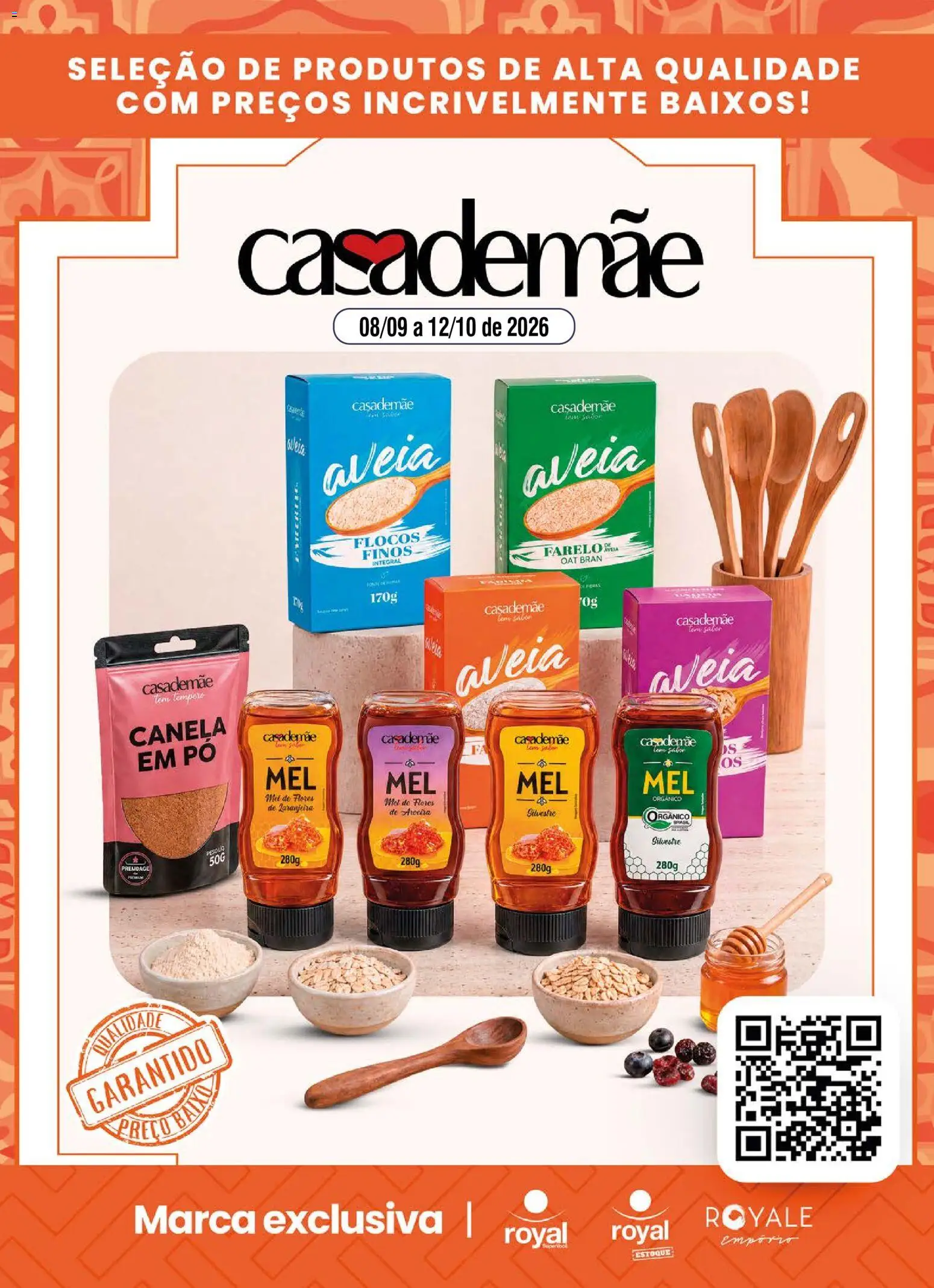 Royal Supermercados ofertas Casa de Mãe - página 1- válido a partir de 08/09/2026
