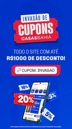 Pré-visualização Casas Bahia ofertas válida a partir de 03/10/2026
