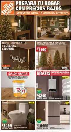 Home Depot catálogo válido desde 01/10/2026