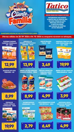 Pré-visualização Tatico - Ofertas da semana válida a partir de 28/09/2026