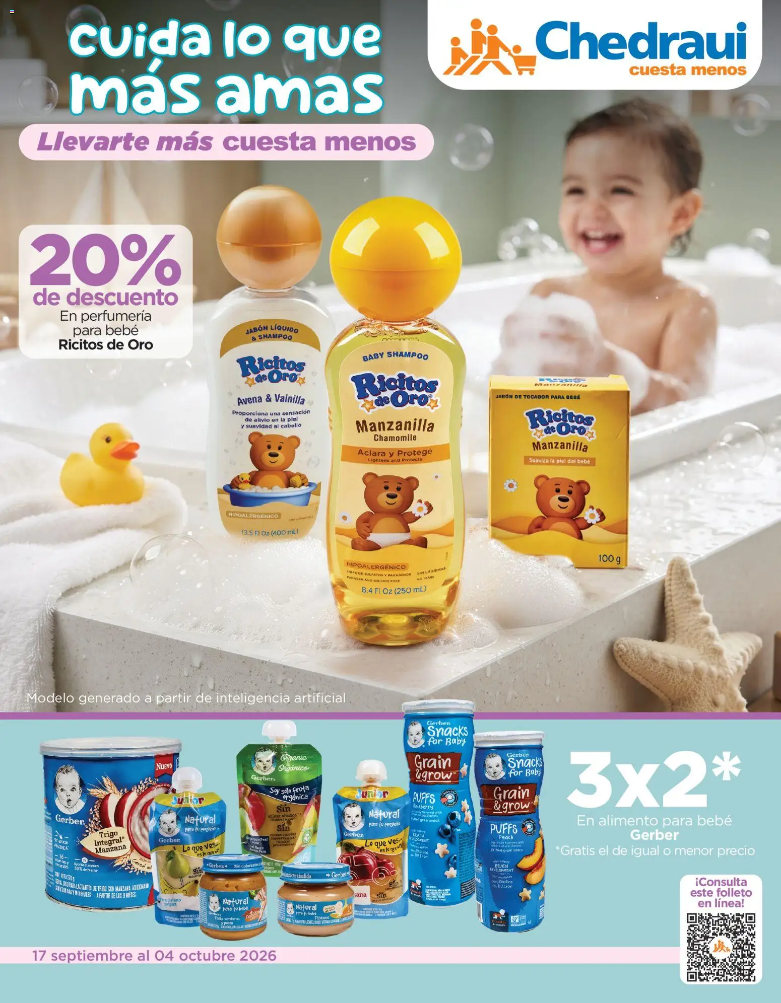 Chedraui folleto - página 1- válido desde 17/09/2026