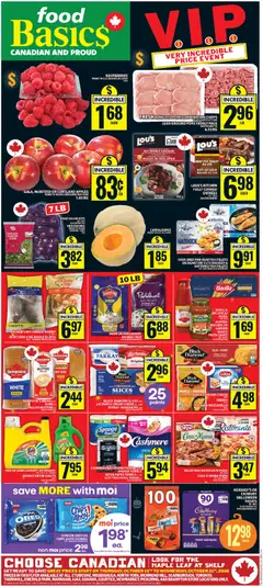 Preview Food Basics weekly flyer / circulaire valid from Oct 15, 2026
