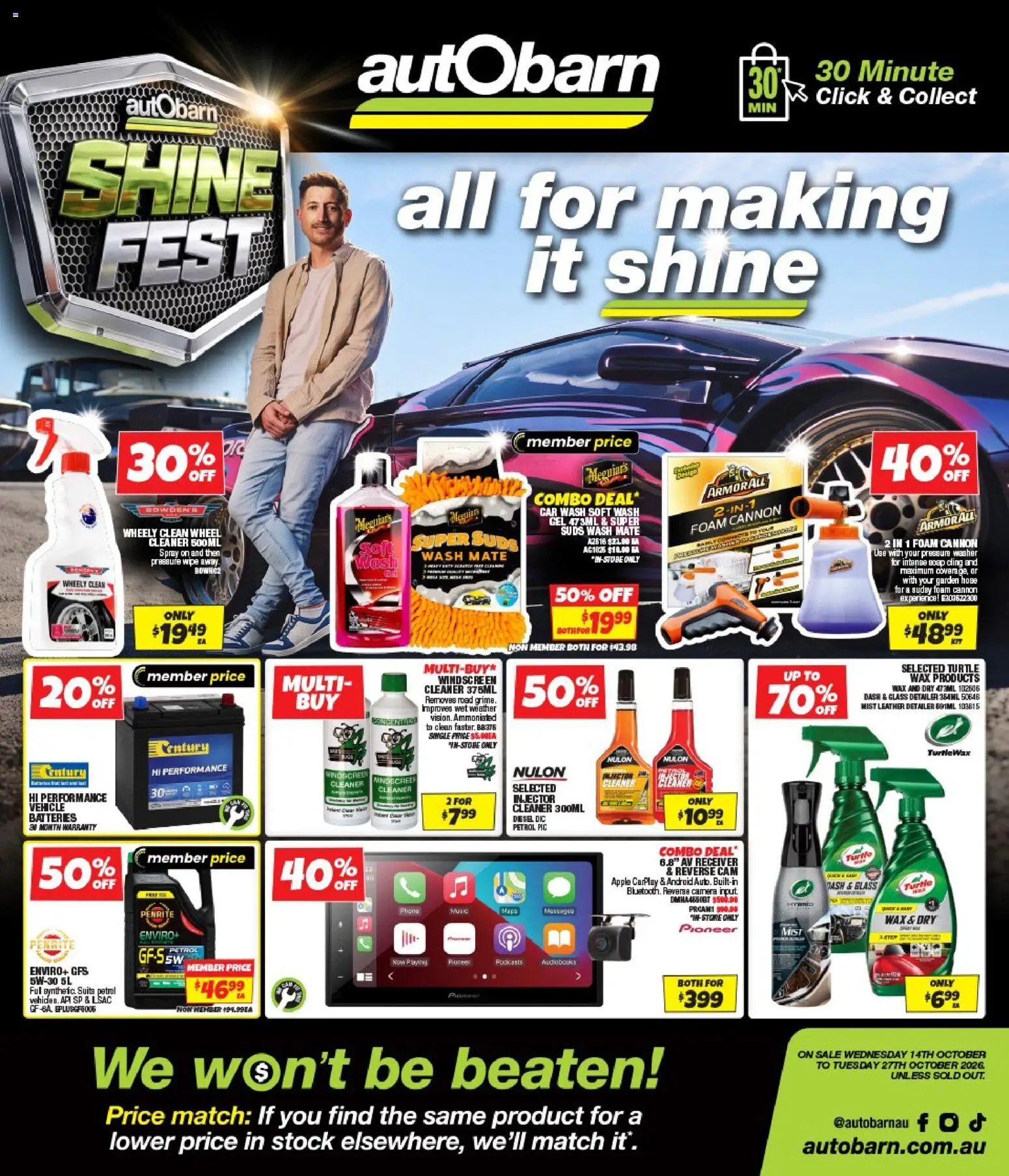 Autobarn catalogue - page 1- valid from 14/10/2026