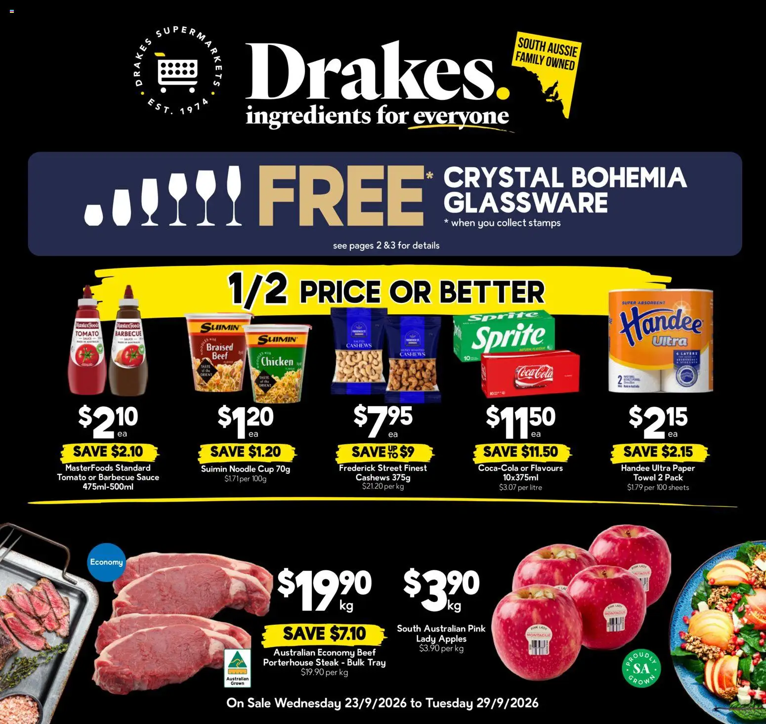 Drakes catalogue - page 1- valid from 23/09/2026