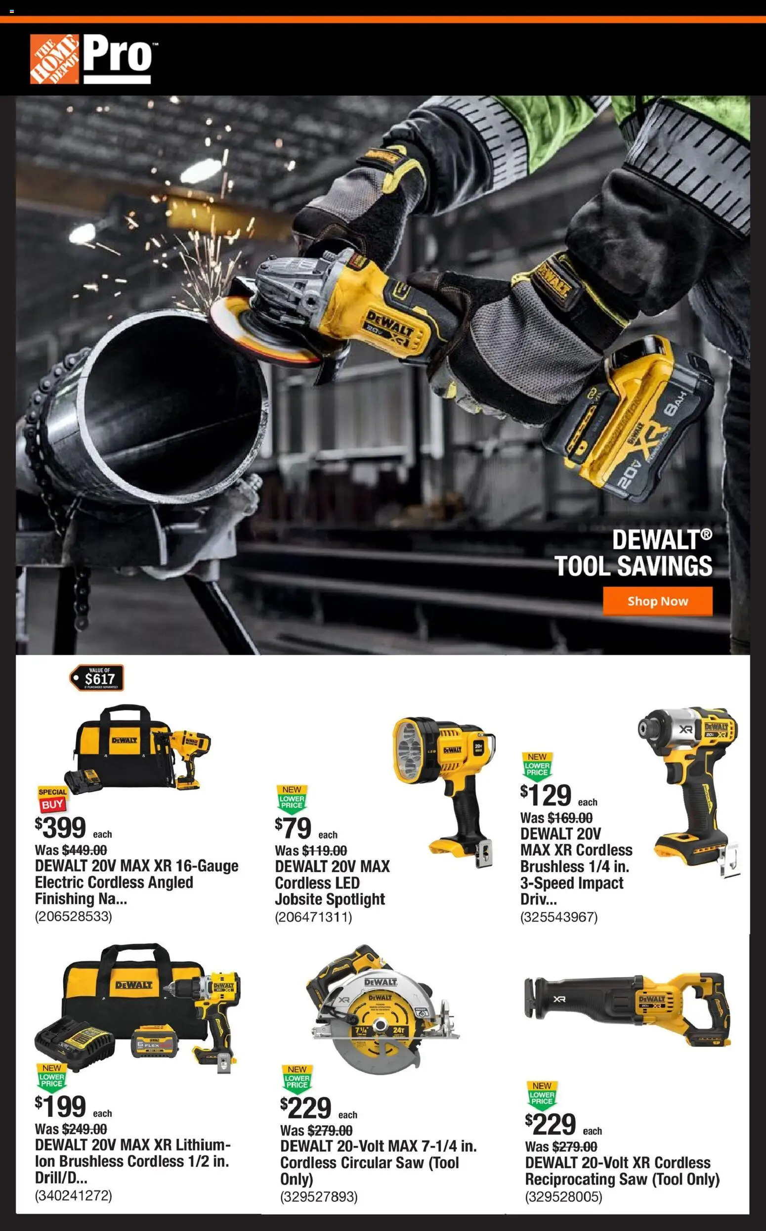 Home Depot Shop Pro Ad - page 1- valid from 09/21/2026