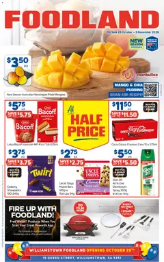 Foodland catalogue preview - valid from 28/10/2026