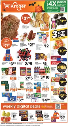 Preview Kroger Weekly Ad valid from 10/28/2026