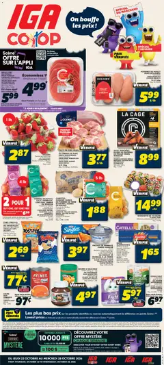 Preview IGA weekly flyer / circulaire valid from Oct 22, 2026