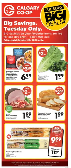 Preview Calgary Co-op weekly flyer / circulaire valid from Oct 15, 2026