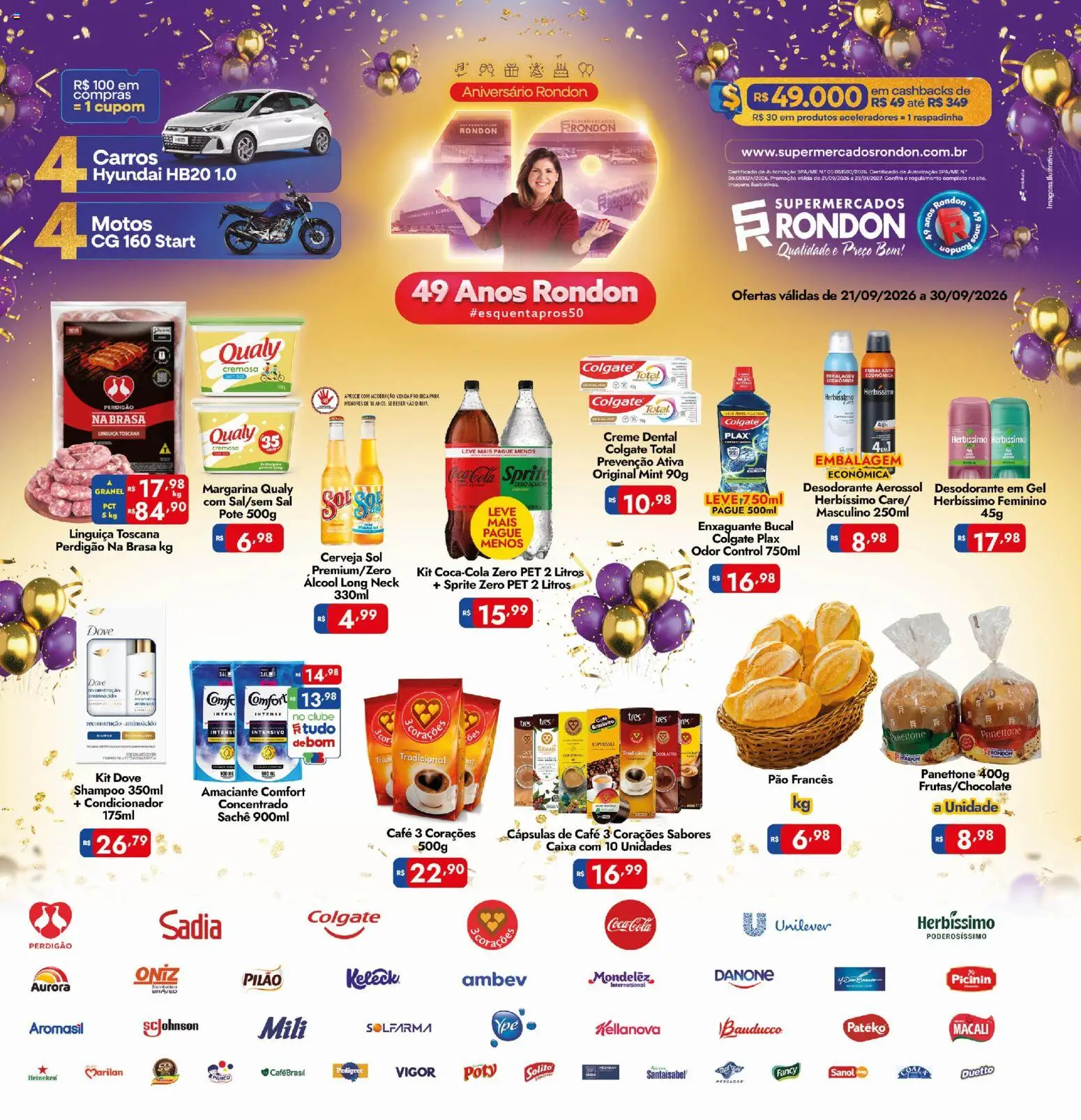 Supermercados Rondon - Ofertas da semana - página 1- válido a partir de 21/09/2026
