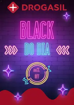 Pré-visualização Drogasil ofertas Black do Dia válida a partir de 20/10/2026