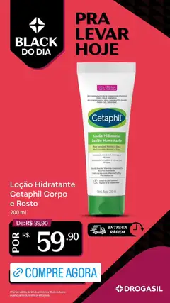 Pré-visualização Drogasil ofertas Black do Dia válida a partir de 20/10/2026