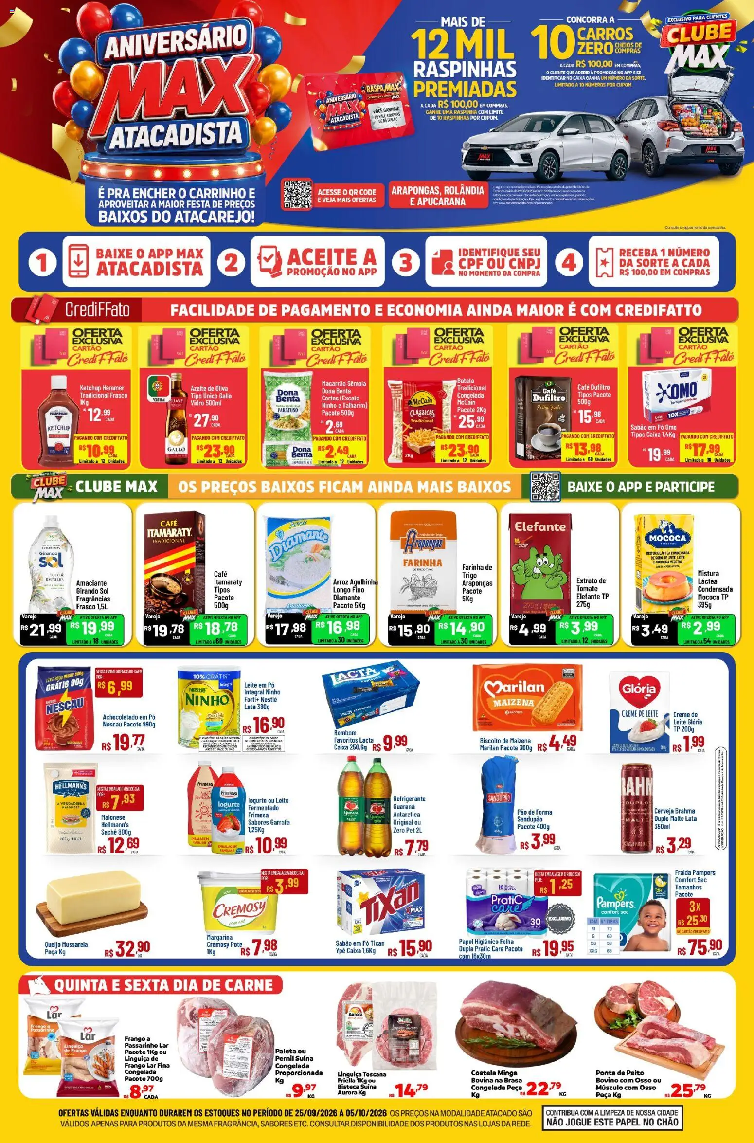 Max Atacadista - Ofertas da semana - página 1- válido a partir de 25/09/2026
