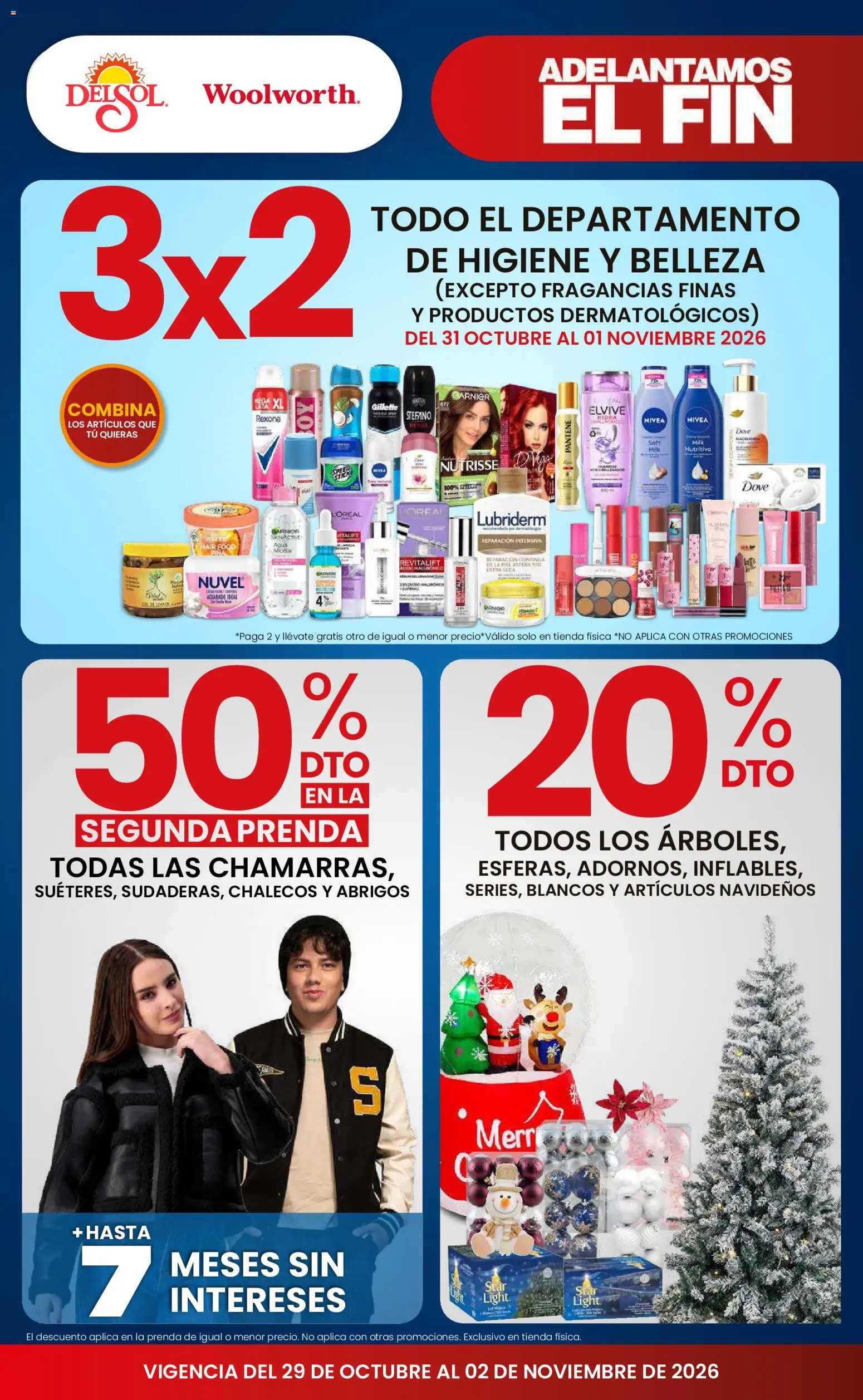 Del Sol y Woolworth Buen Fin - página 1- válido desde 29/10/2026