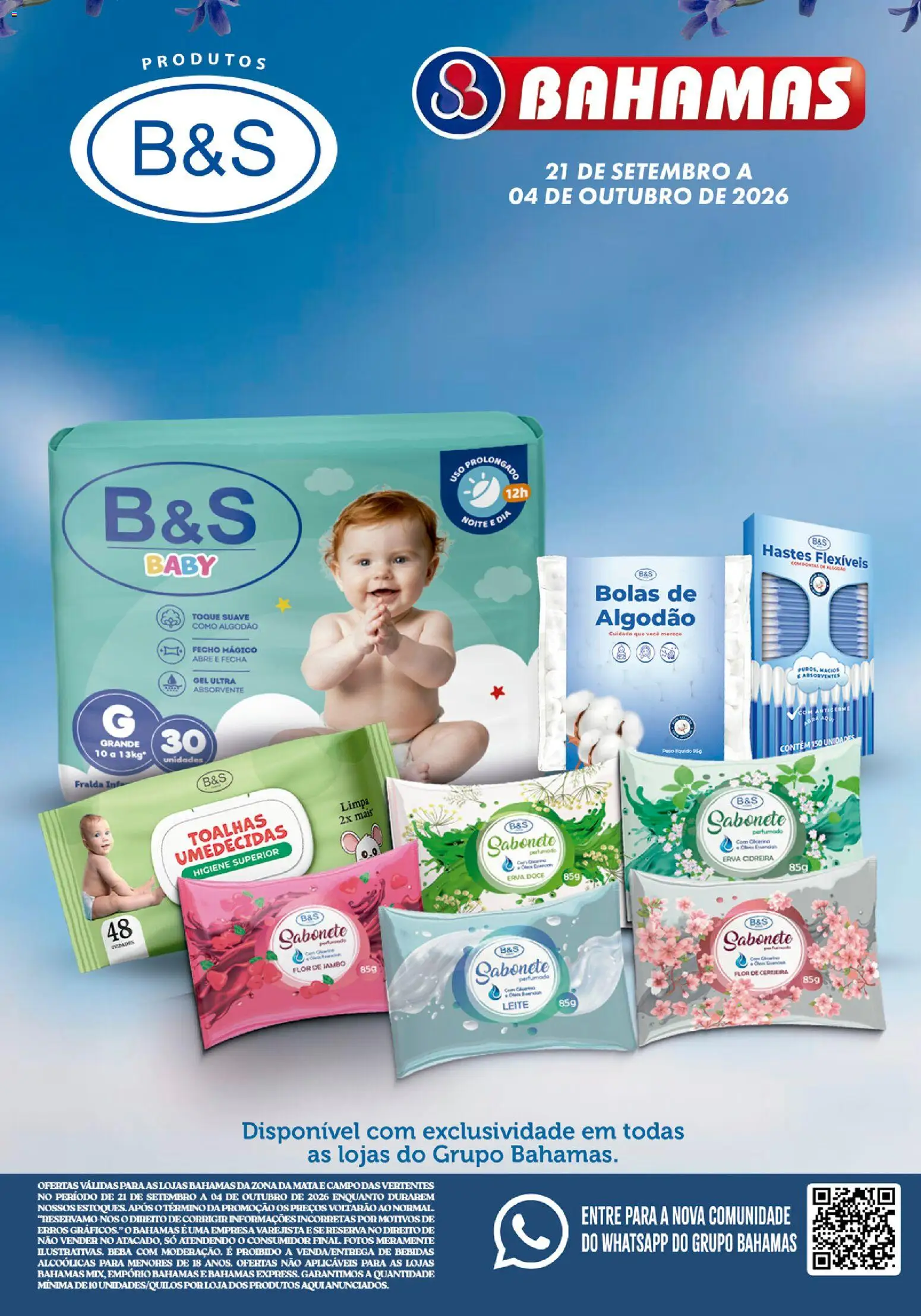 Bahamas Supermercados - Ofertas da semana - página 1- válido a partir de 21/09/2026
