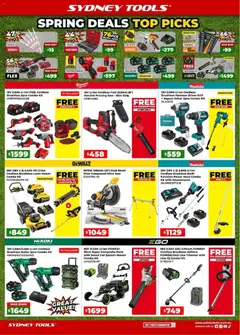 Sydney Tools catalogue preview - valid from 17/09/2026